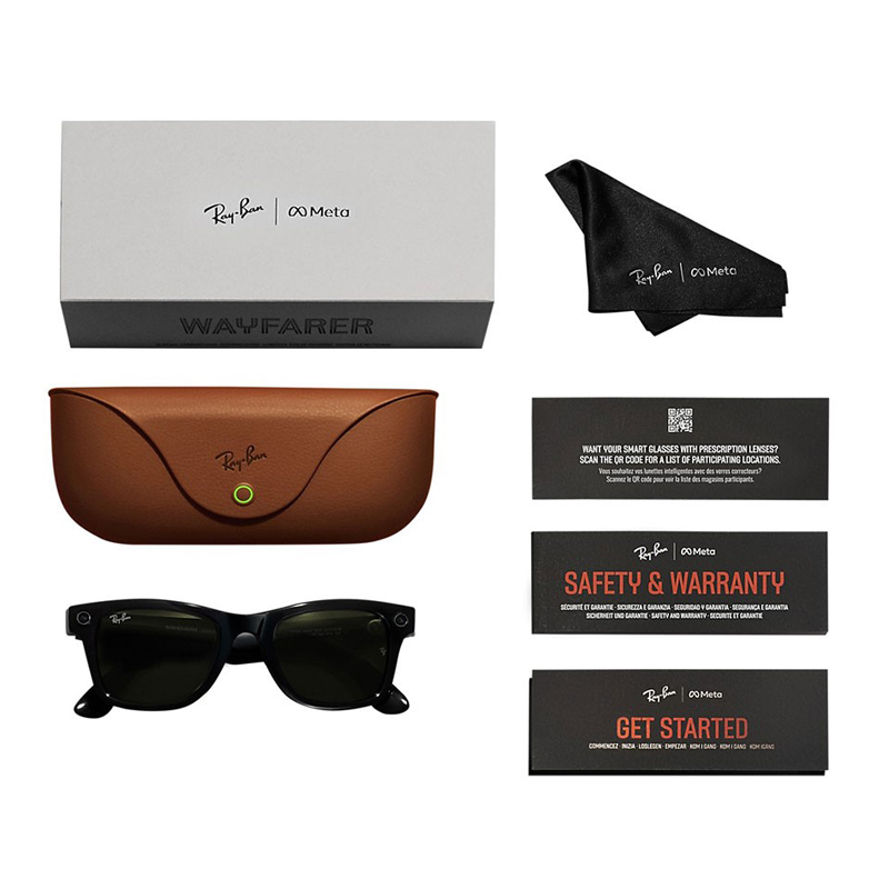 عینک هوشمند Ray-Ban مدل Meta Wayferer RW4006 با لنز پولاریزه مناسب برای عاشقان تکنولوژی و فشن