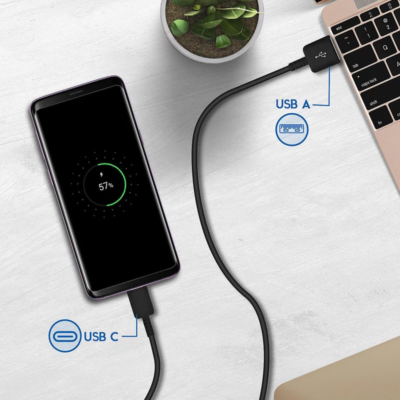 قیمت و خرید کابل شارژ سامسونگ USB-A به USB-C مدل EP-DG930
