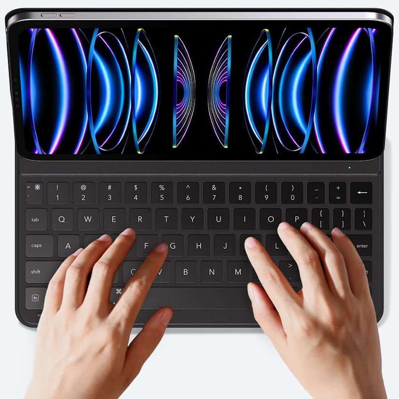 کیف کیبورد دار باسئوس مدل BS-PC023 مناسب ipad Air 4/5 10.9 و ipad Pro 11 نسل 3/4/5