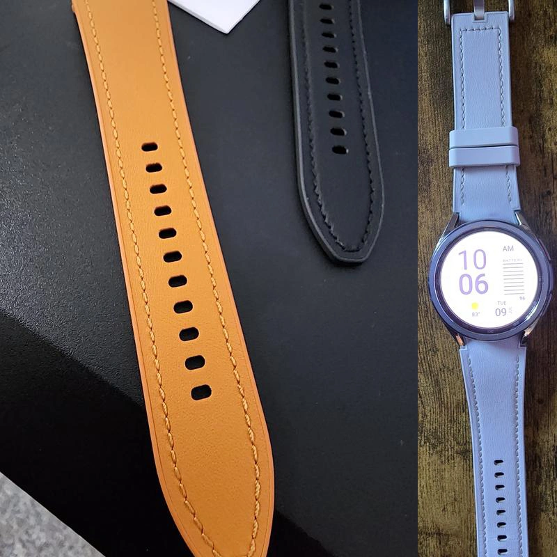 بند ساعت چرمی Hybrid Eco 20mm M/L سامسونگ مدل ET-SHR96