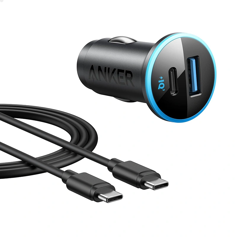 شارژر فندکی 52.5 وات 2 پورت انکر مدل A2735