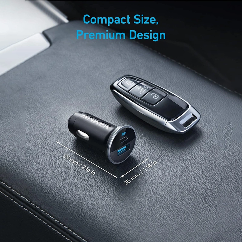 شارژر فندکی 52.5 وات 2 پورت انکر مدل A2735