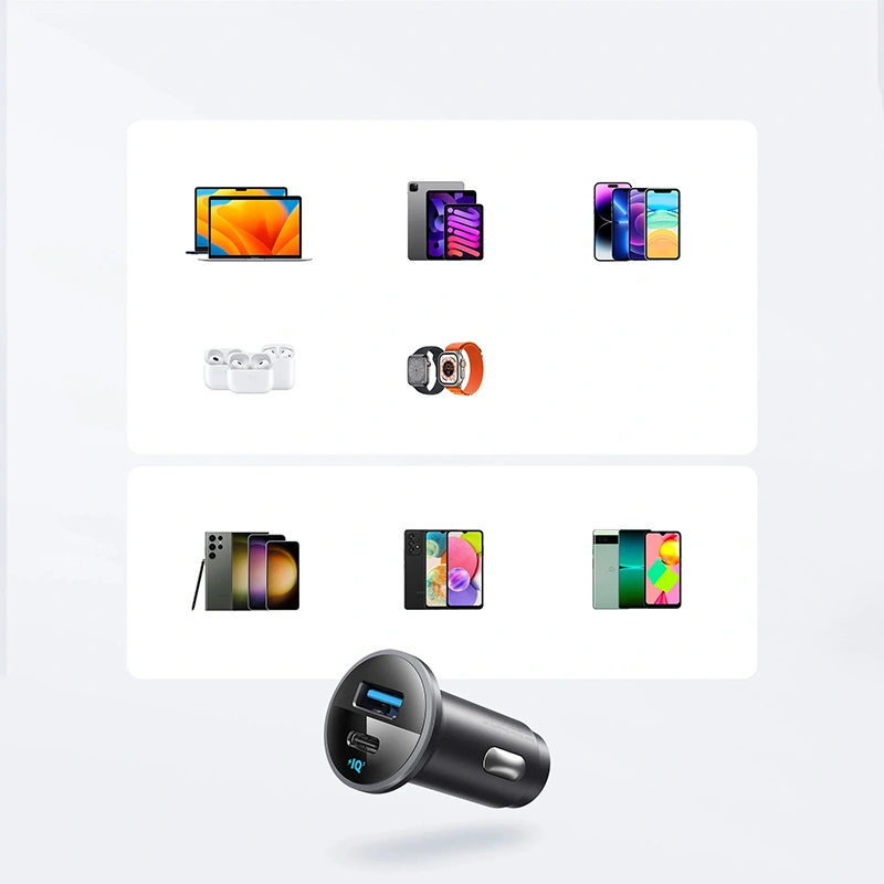 شارژر فندکی 52.5 وات 2 پورت انکر مدل A2735