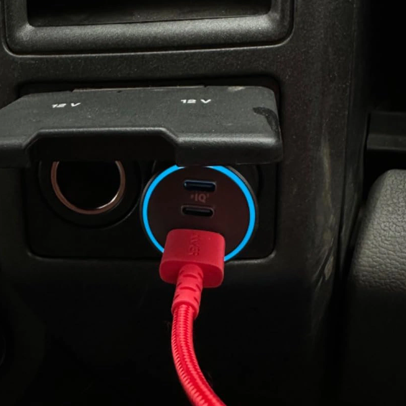 شارژر فندکی 67 وات 3 پورت انکر مدل B2731