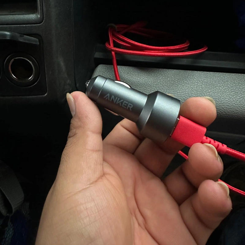 خرید شارژر فندکی 67 وات 3 پورت انکر مدل B2731