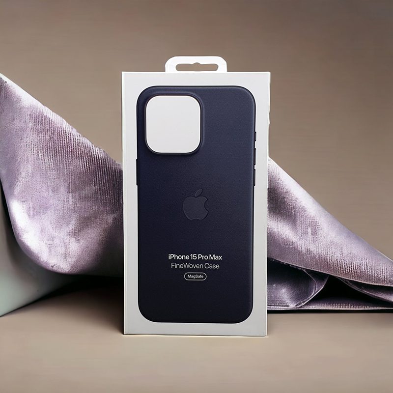 قاب مگ سیف دار اپل مدل FineWoven مناسب iPhone Pro