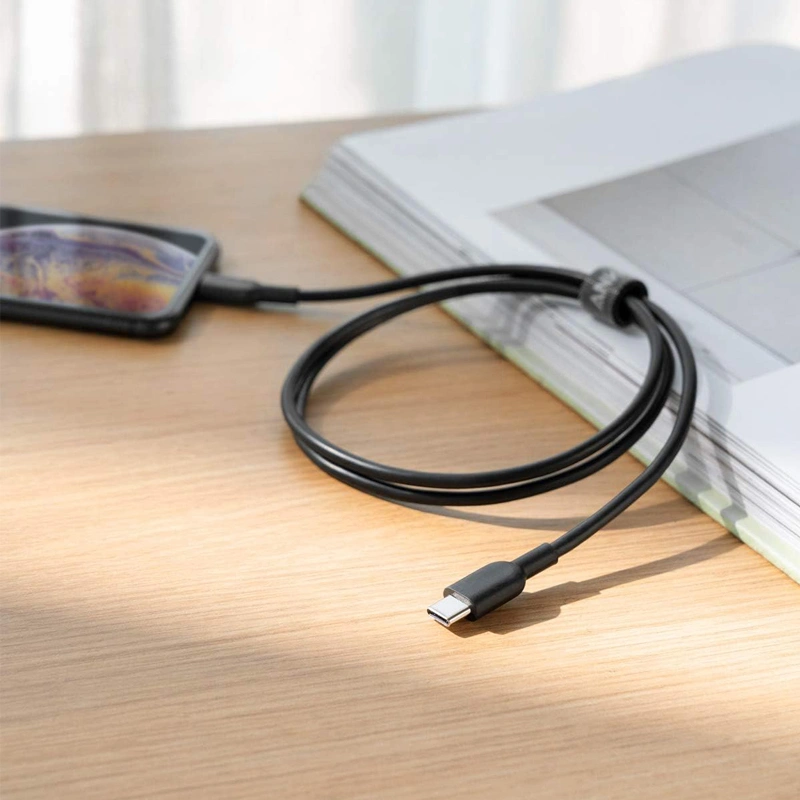 کابل شارژ 90 سانتی متری USB-C به لایتنینگ انکر مدل A81B5