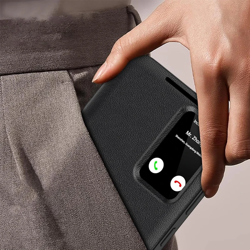 قیمت و خرید کیف کلاسوری هوشمند سامسونگ مدل Smart View Wallet Case مناسب Galaxy S26 Ultra (با برنامه /غیر اصل)