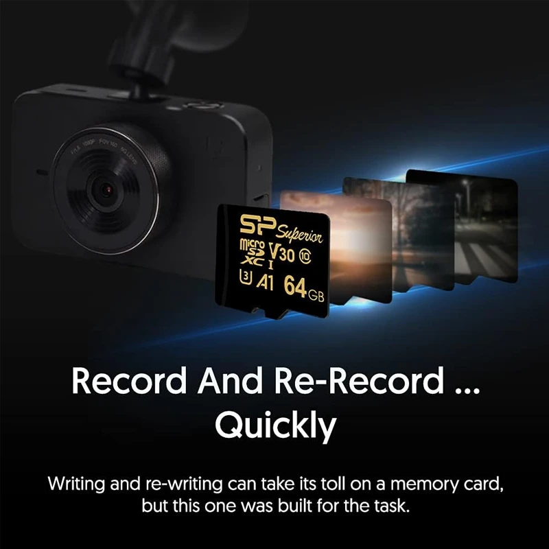 قیمت و خرید کارت حافظه Micro SD سیلیکون پاور ظرفیت 64 گیگابایت مدل Golden Series Superior