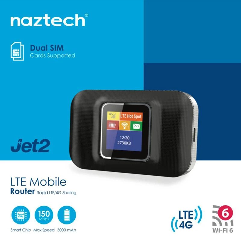 قیمت و خرید مودم 4G LTE قابل حمل نزتک مدل Jet2