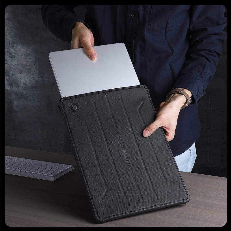 قیمت و خرید کیف کلاسوری نیلکین مدل Bumper Frosted مناسب McBook Pro 13inch | Air 13inch