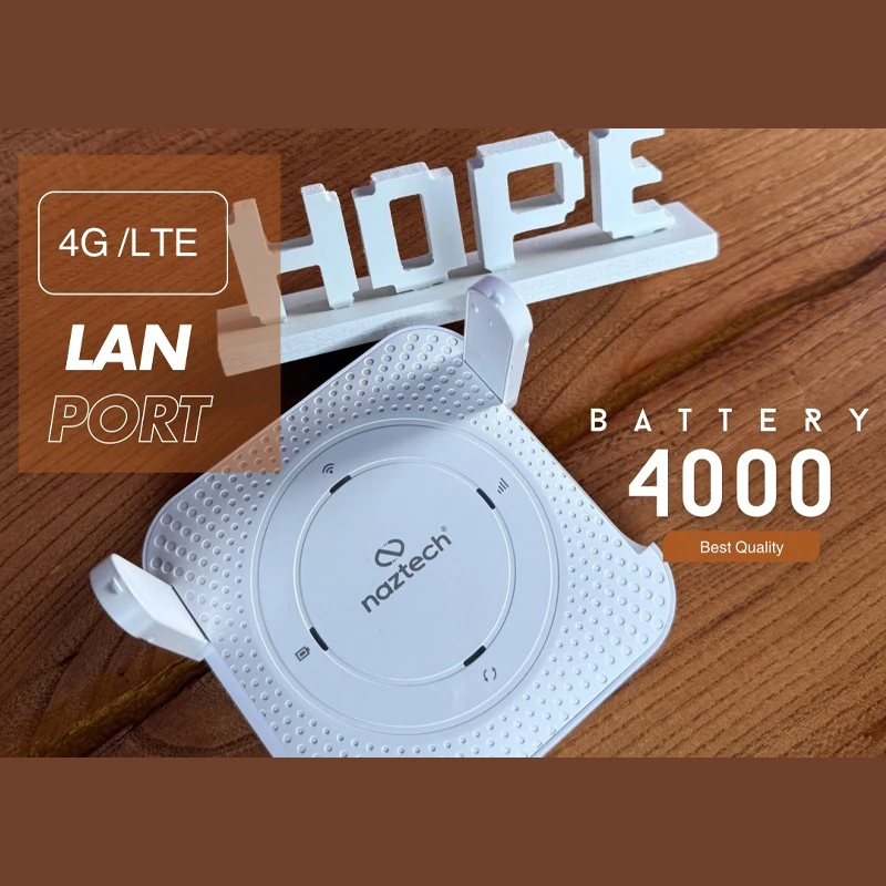 قیمت و خرید مودم 4G LTE قابل حمل و رومیزی نزتک مدل HOPE