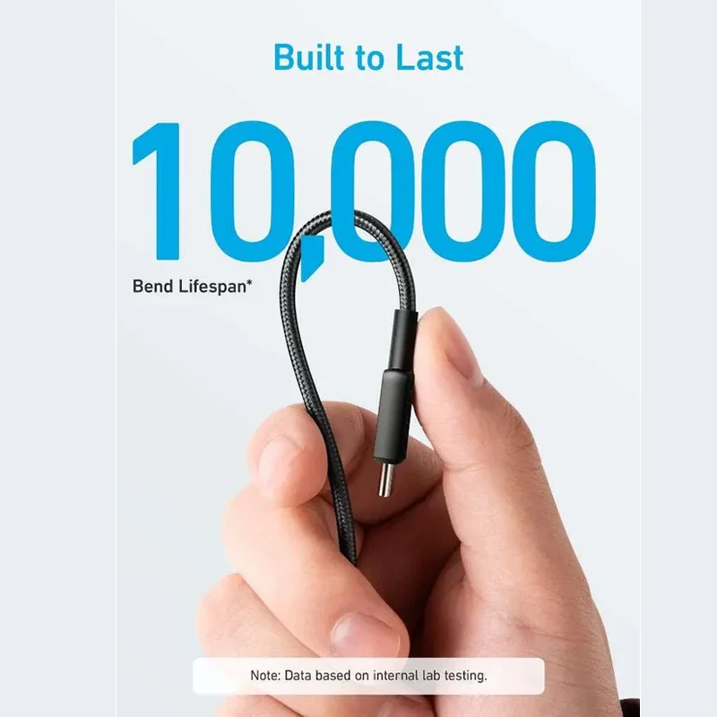 قیمت و خرید کابل شارژ 60 وات 0.9 متری USB-C به USB-C انکر مدل A81f5