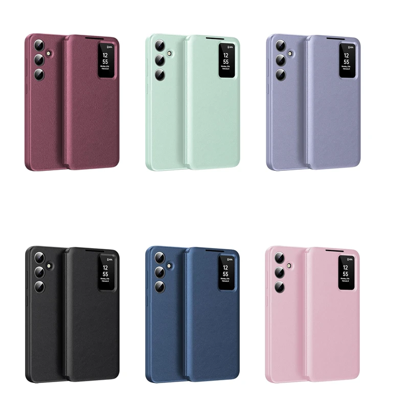قیمت و خرید کیف کلاسوری هوشمند سامسونگ مدل Smart View Wallet Case مناسب Galaxy S25 FE (با برنامه /غیر اصل)