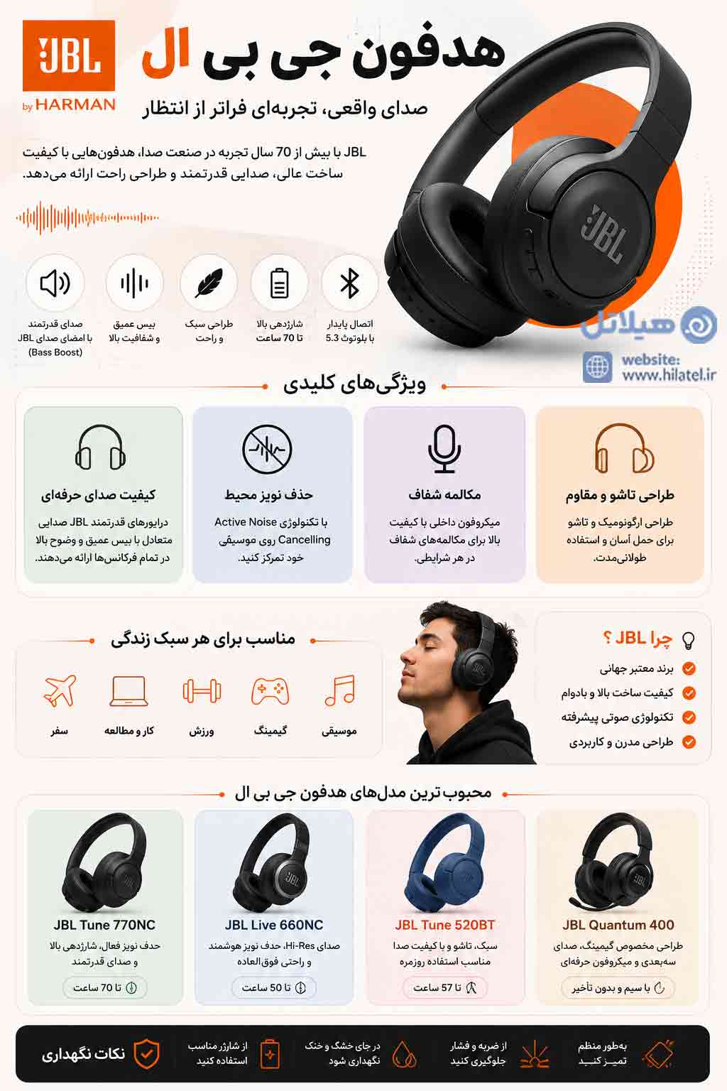 هدفون جی بی ال