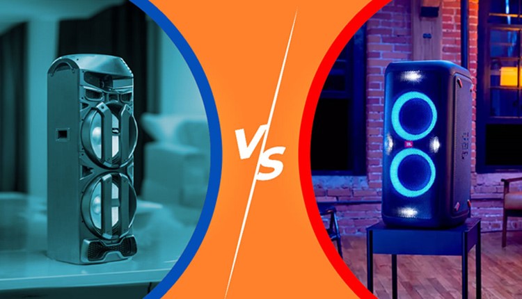 مقایسه اسپیکر خانگی و پارتی باکس