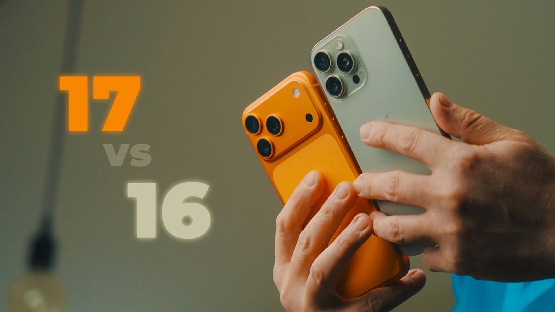 مقایسه آیفون 17 و 16