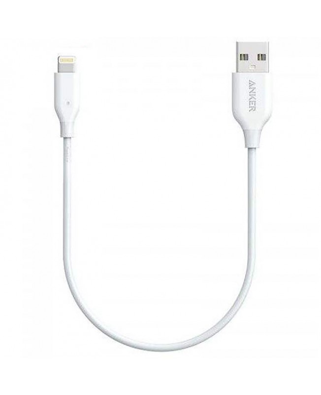 کابل تبدیل USB به لایتنینگ انکر 0.3 متری | ANKER A8114 Powerline 1 ft