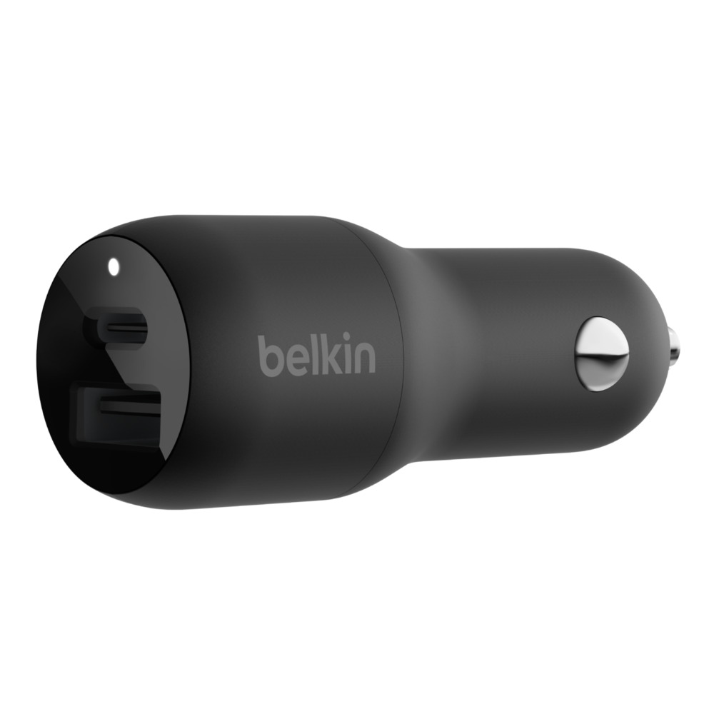 شارژر فندکی 37 وات بلکین | Belkin Dual Car Charger with PPS CCB004