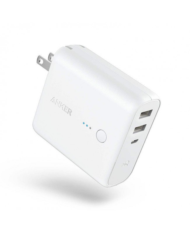 شارژر دیواری و پاوربانک انکر با ظرفیت 5000 میلی آمپر ساعت | ANKER A1621 Fusion 5000mAh