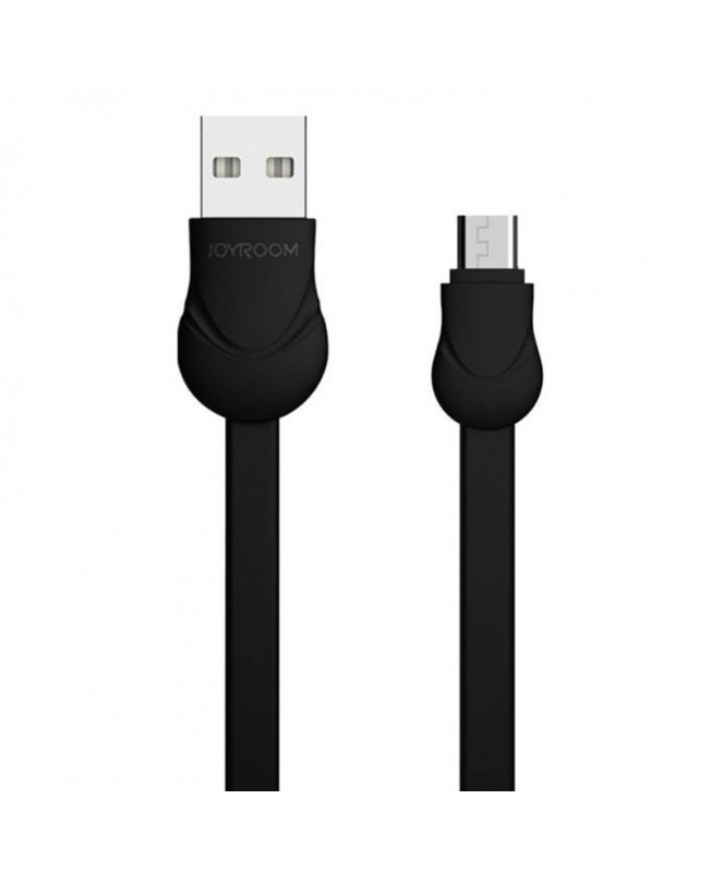 کابل تبدیل USB به microUSB جوی روم طول 1 متر | JoyRoom Wave Series Flat Cable