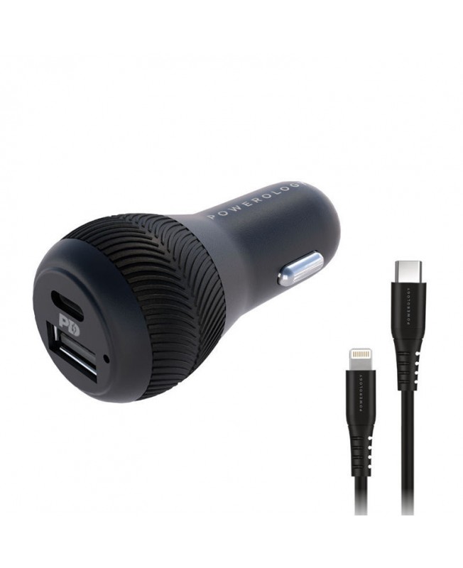 شارژر فندکی پاورولوژی | Powerology Ultra-Quick 30W Car Charger