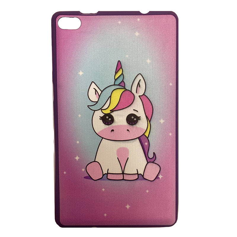 قاب طرح دار مناسب برای تبلت لنوو Tab E7 | 7104