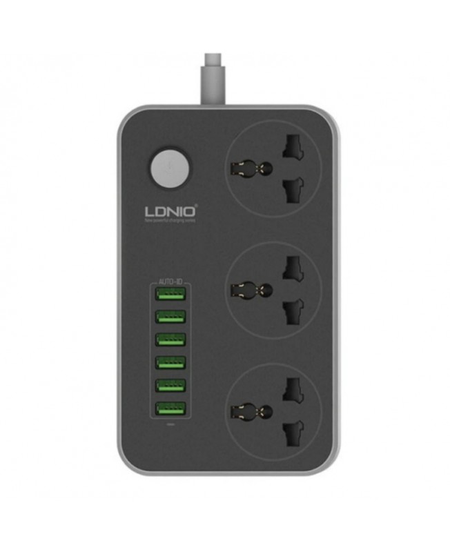 چند راهی برق 2 متری الدینیو | LDNIO SC3604 Defender Series