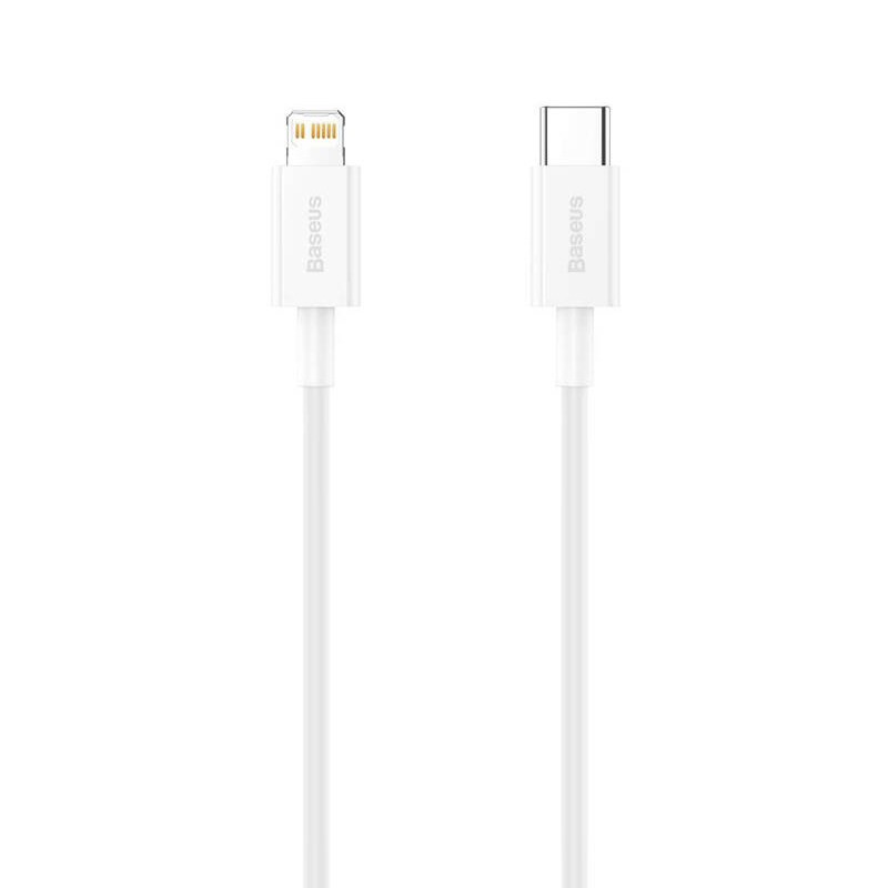 کابل تبدیل USB-C به لایتنینگ 25cm باسئوس | Superior Series Fast Charging Data Cable