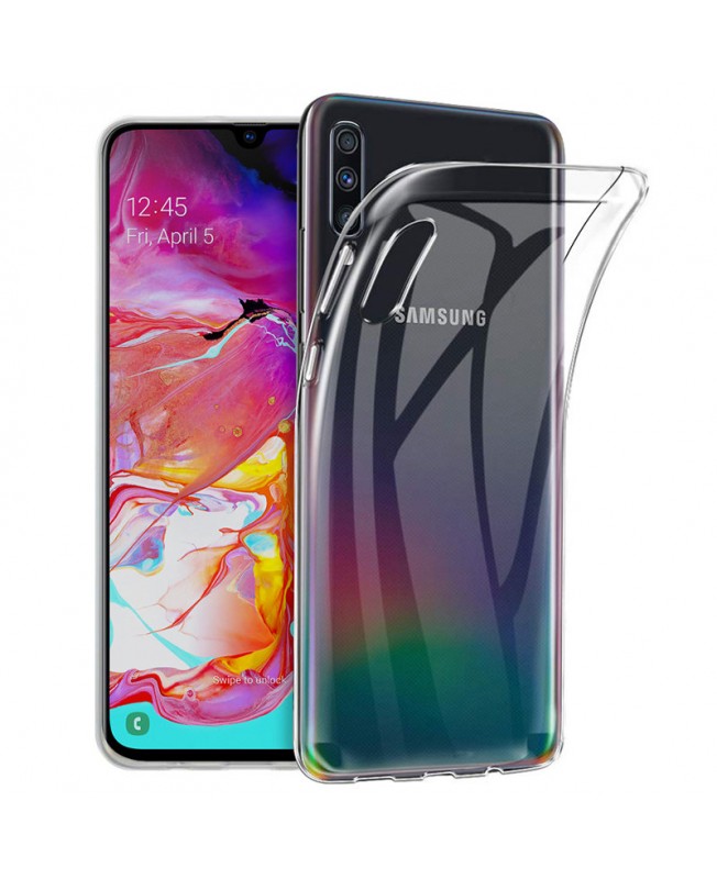 قاب گوشی ژله ای بی رنگ سامسونگ گلکسی A70