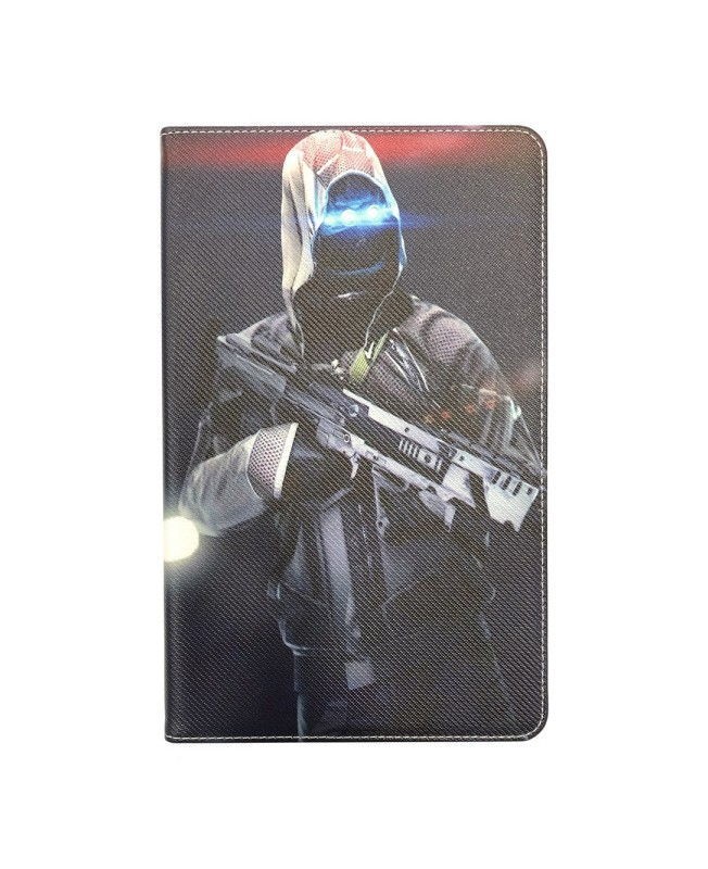 کیف کلاسوری dilian طرح Gun مناسب برای تبلت سامسونگ Galaxy Tab A 10.1 2019 / T515