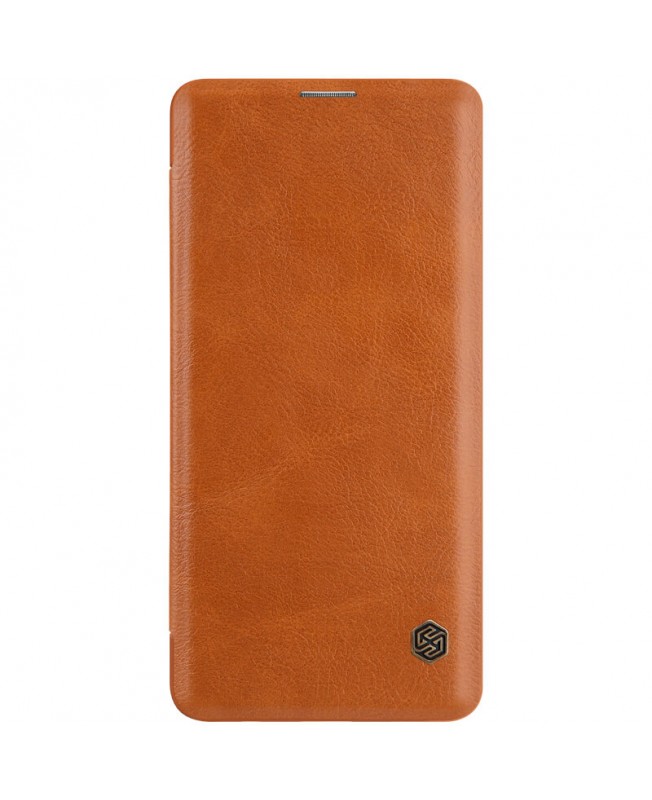 کیف کلاسوری چرمی نیلکین مدل QIN مناسب برای سامسونگ Galaxy S10