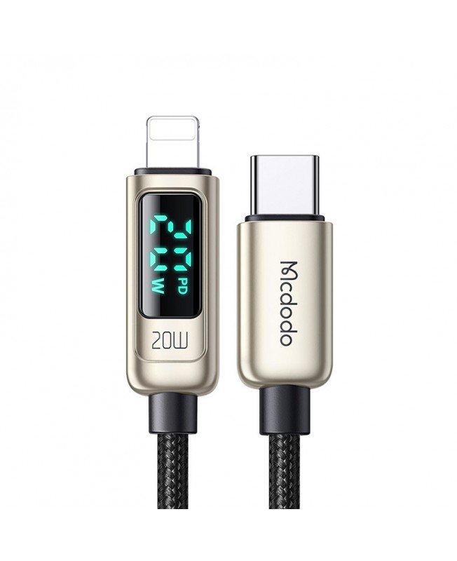 کابل تبدیل تایپ سی به لایتنینگ مک دودو |  mcdodo digital pro PD data cable CA-8810