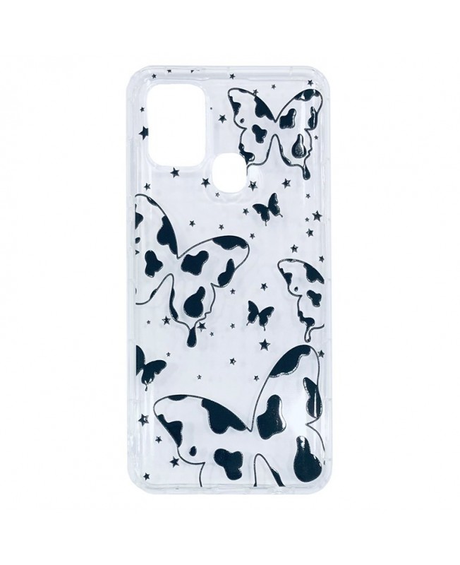 قاب موبایل طرح پروانه سامسونگ Galaxy A21s