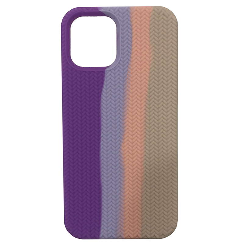 قاب سیلیکونی طرح بافت اپل IPhone 12