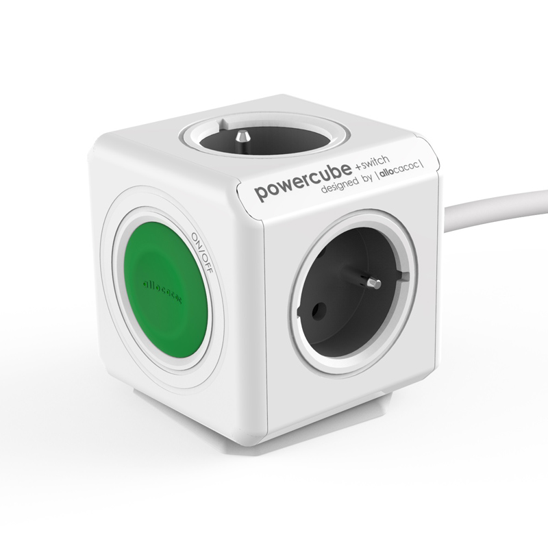 چند راهی برق پاورکیوپ | Allocacoc Powercube Extended + Switch