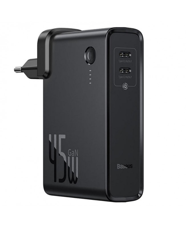 شارژر دیواری و پاوربانک بیسوس | Baseus PPNLD45CE GaN Charger