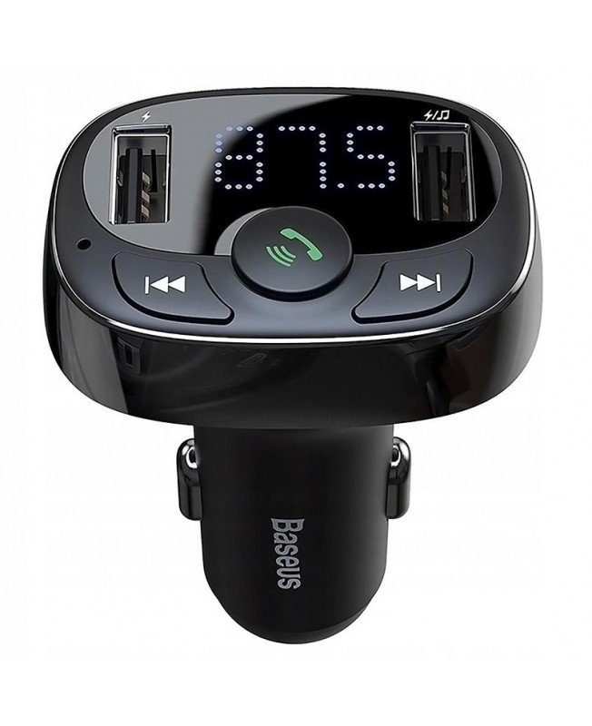 شارژر فندکی باسئوس | (Standard edition) Baseus T Typed Bluetooth MP3 Charger