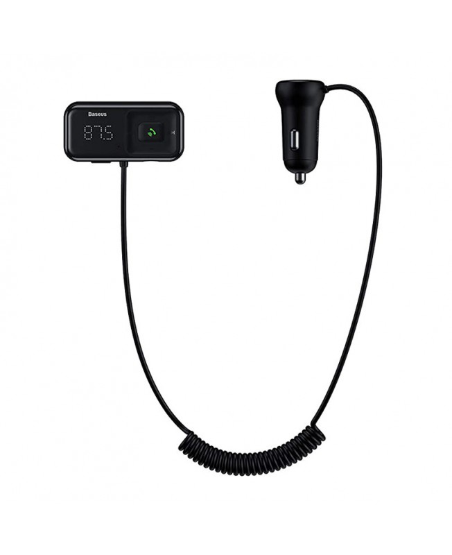 شارژر فندکی باسئوس | Baseus Wireless MP3 Car Charger T Typed S-16