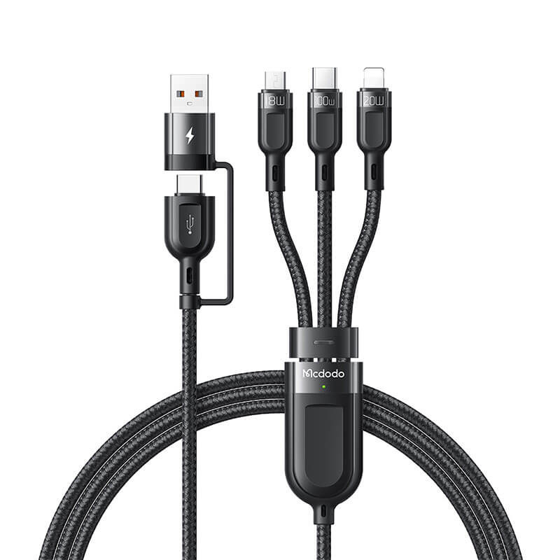 کابل شارژ چند کاره مک دودو | Mcdodo 3in2 PD Fast Charging Cable CA-8800