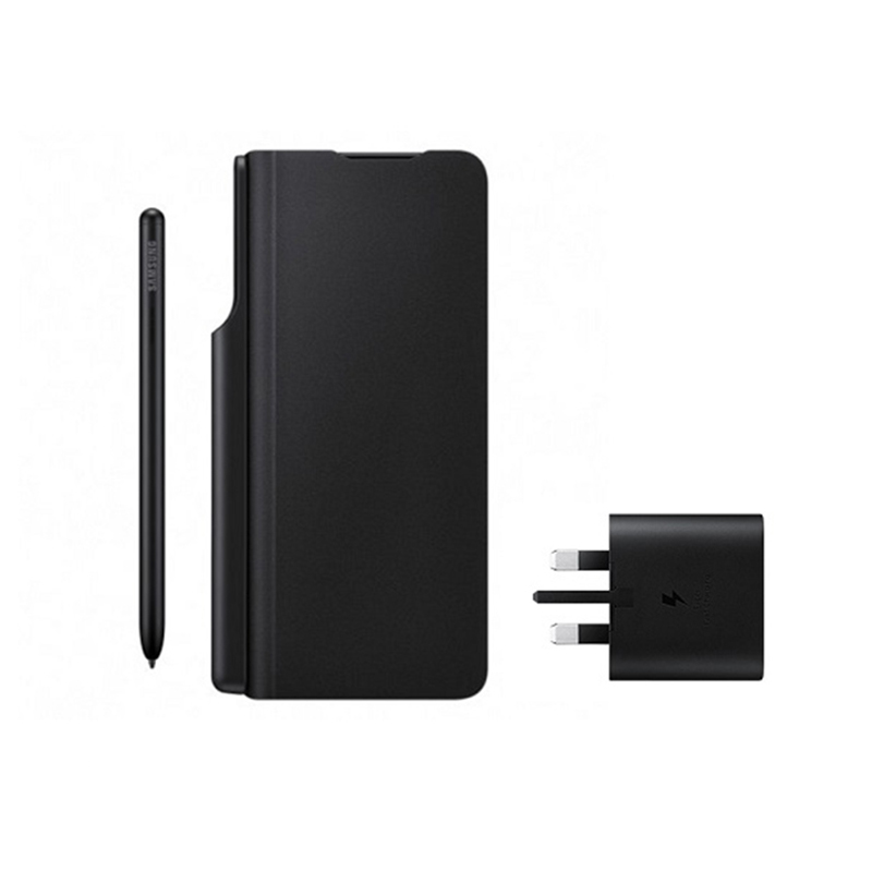 پک کیف، قلم و شارژر 25 وات سامسونگ | Samsung Galaxy Z Fold 3 5G Note Package
