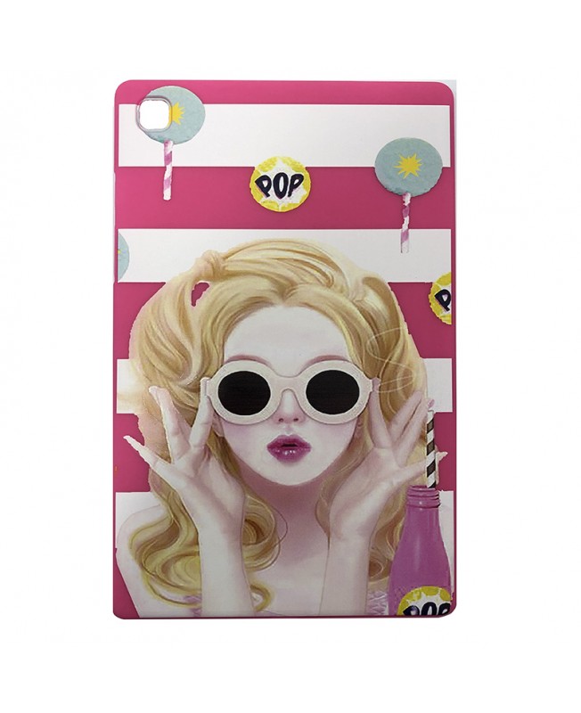 قاب طرح دار مناسب برای تبلت سامسونگ Galaxy Tab A7 10.4 2020 T505