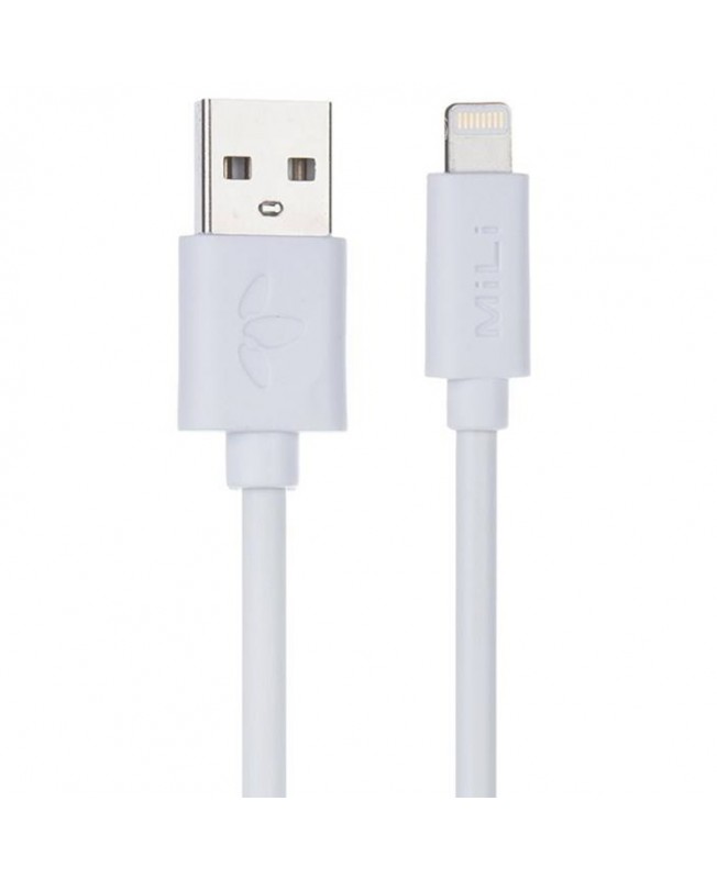 کابل تبدیل USB به لایتنینگ میلی طول 3 متر | MiLi 8PIN Plus Lightning to USB