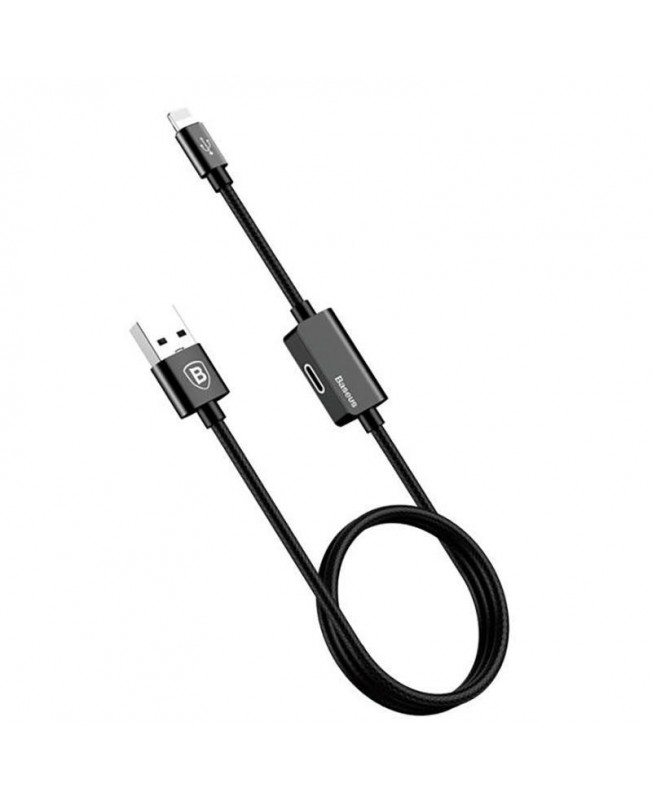 کابل تبدیل USB به لایتنینگ بیسوس 1 متری | Baseuus CALYU-01 Music series audio Cable