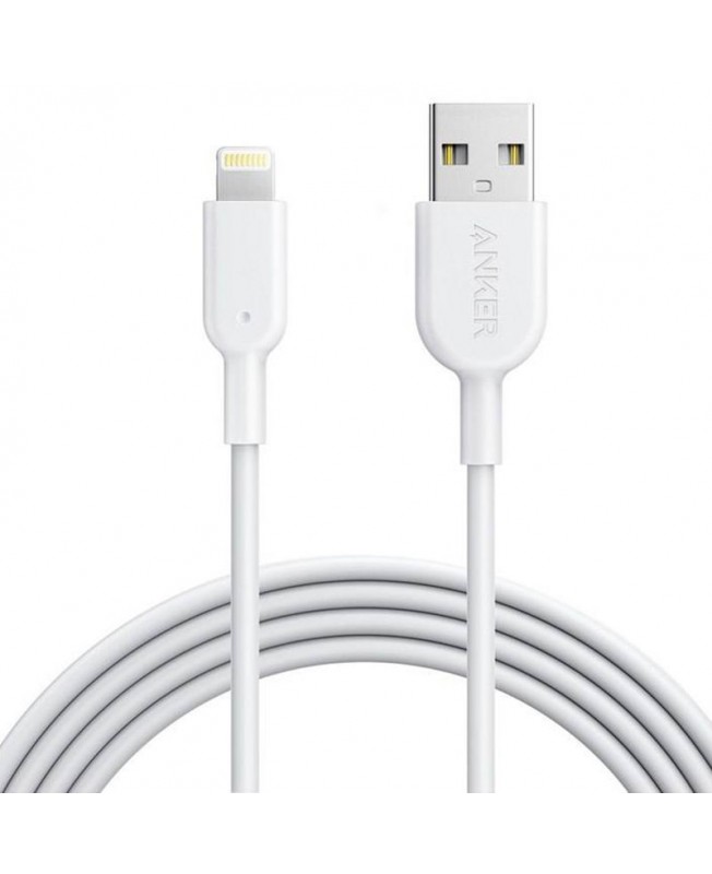 کابل تبدیل USB به لایتنینگ انکر 0.9 متری | ANKER A8432 Powerline II 3 ft