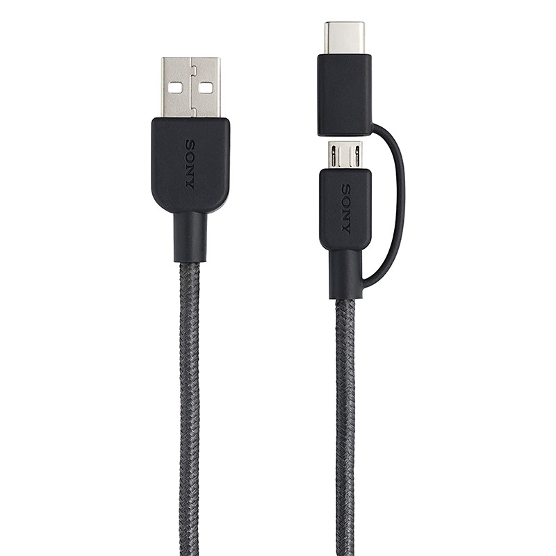 کابل تبدیل USB به USB-C / microUSB مدل CP-ABCP150 سونی