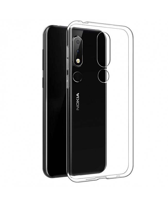 قاب گوشی ژله ای بی رنگ Nokia 6.1 Plus