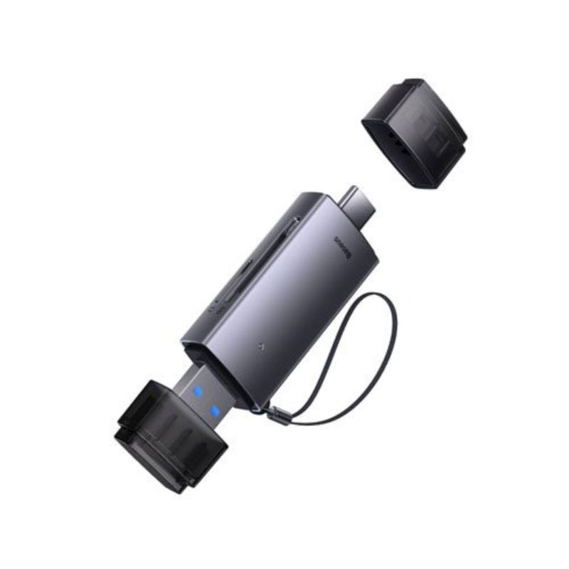 کارت خوان باسئوس | Baseus Airjoy USB & USB-C TO SD TF Card Reader