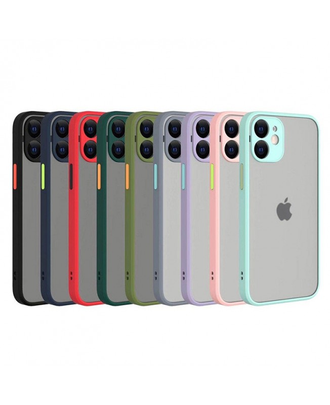 قاب گوشی پشت دودی اپل iphone 12 mini