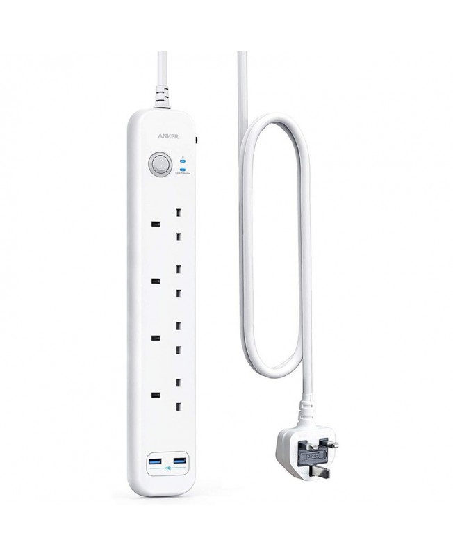 چند راهی برق 2 متری انکر | Anker 6-in-1 USB Power Strip A9141